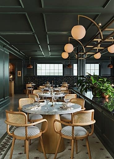 Dining area in Berties