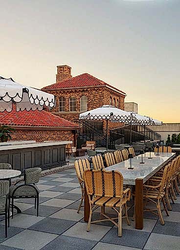 View from Bertie's Rooftop