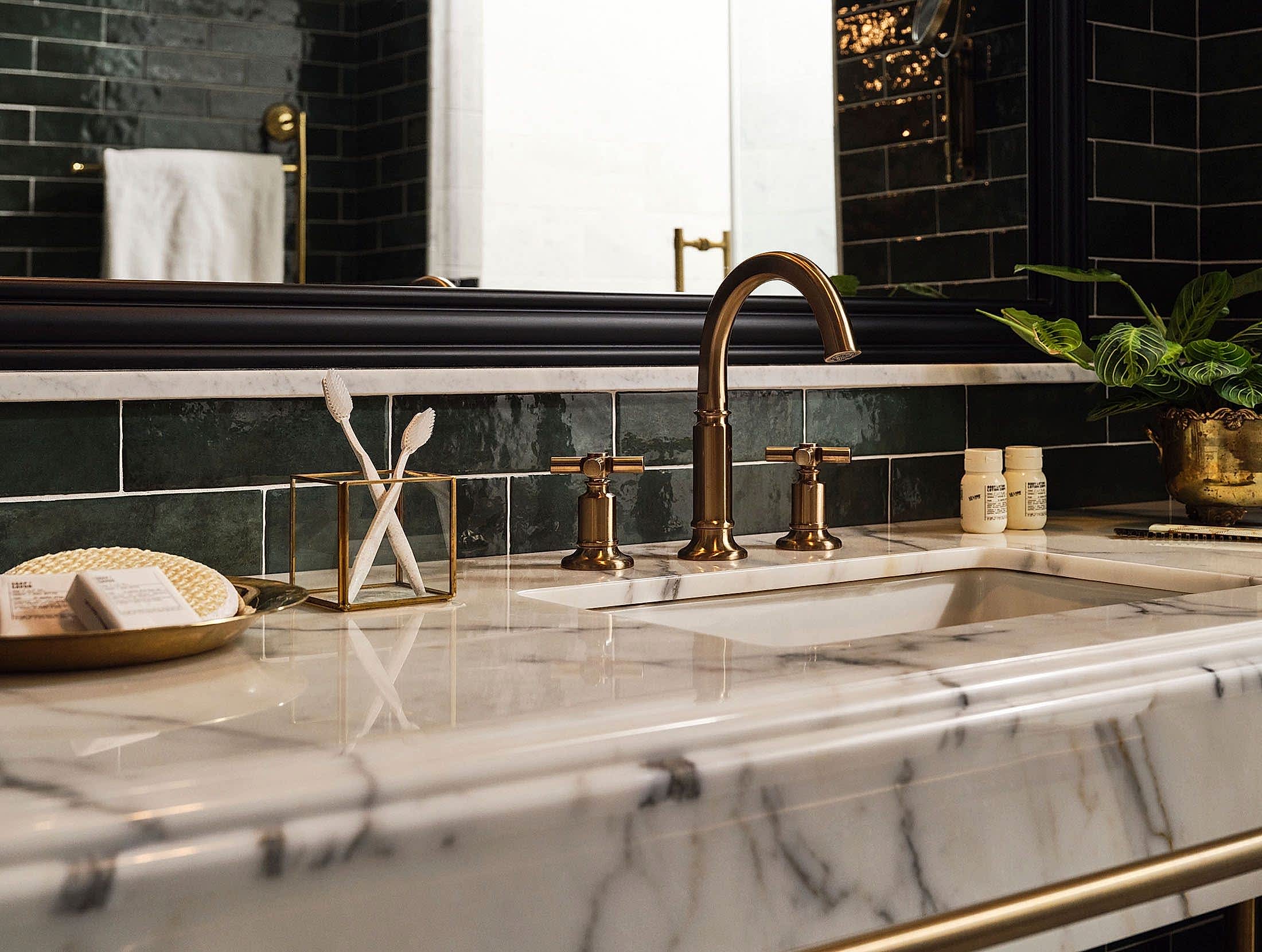 guest room bathroom vanity