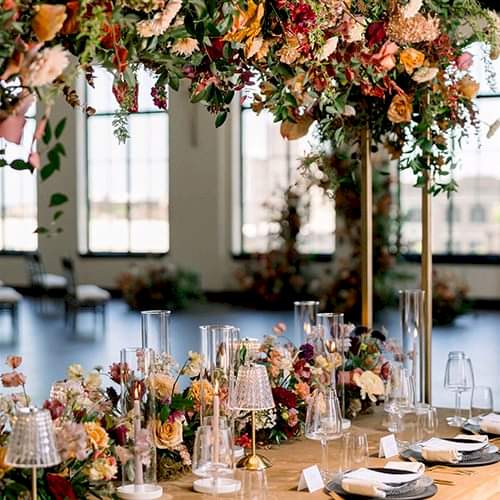 wedding party table